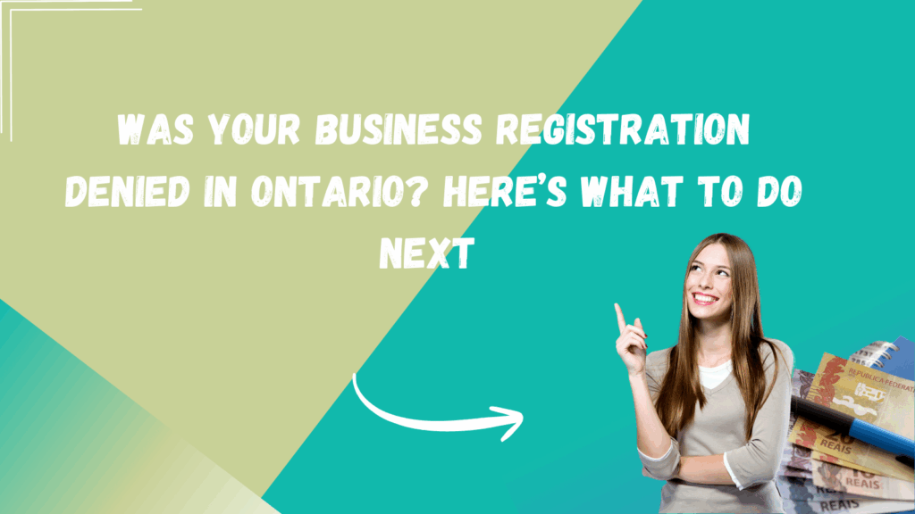 Registration HST/GST in canada